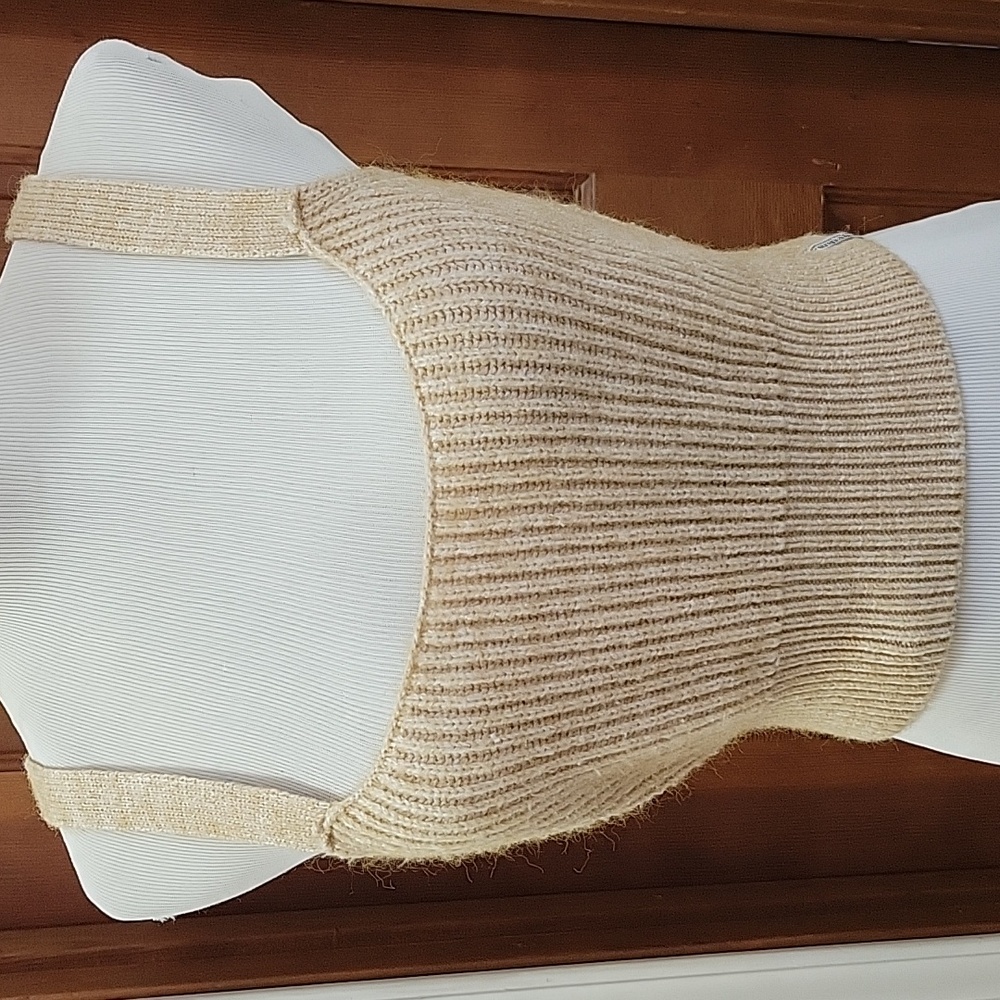 Rhythm Beige Ribbed Tank Top - Picture 2 of 6